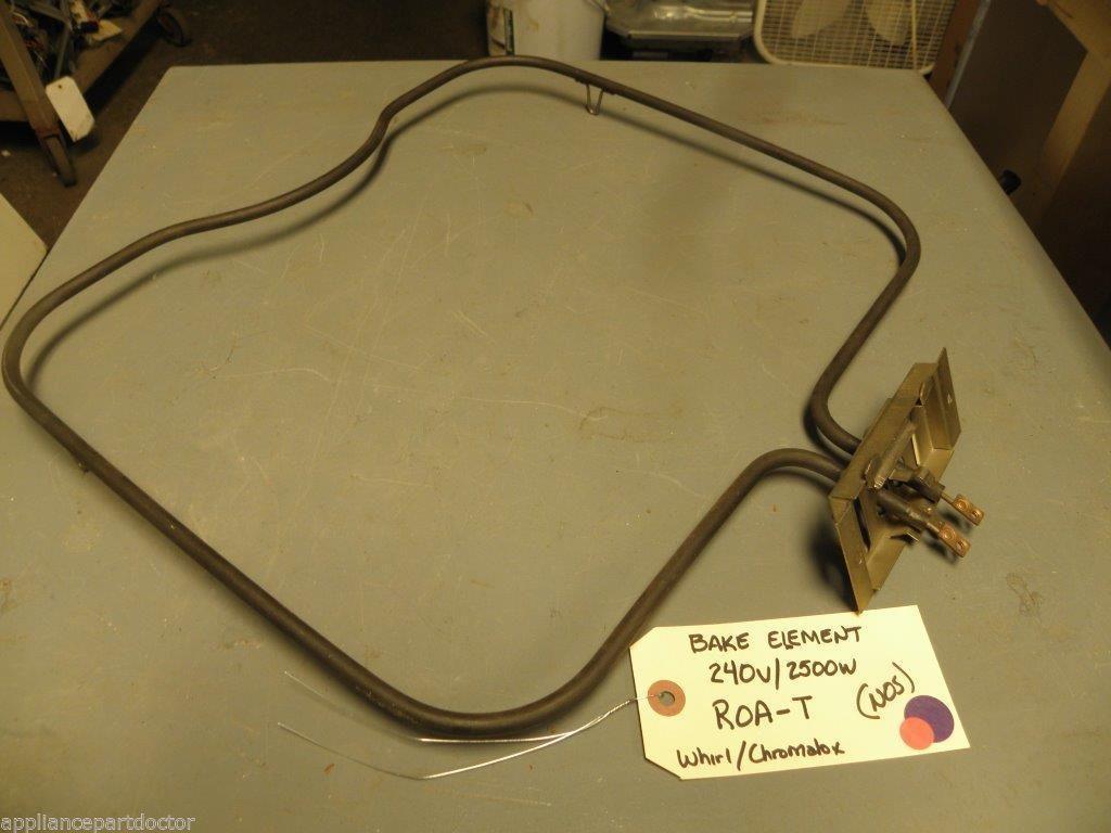 NOS Whirlpool Chromalox stove Bake Element ROA-T 240v/2500w NOS Whirlpool Chromalox stove Bake Element ROA-T 240v/2500w